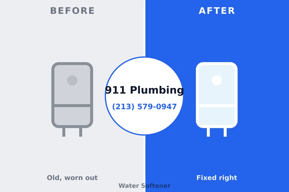 Before and after: plumbing company Bargersville, IN